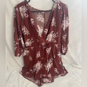 Floral romper